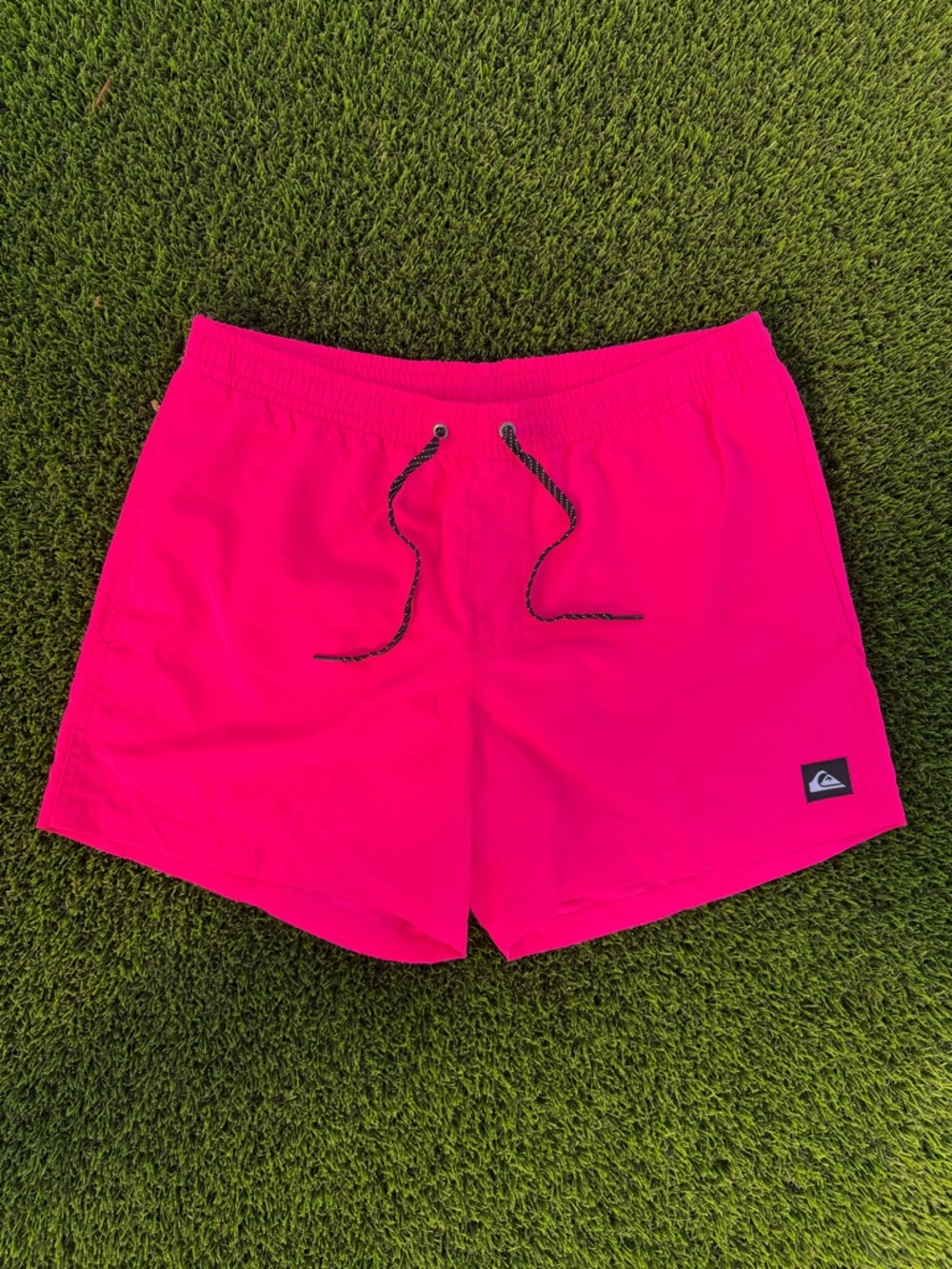 Quiksilver Neon Pink Swim Trunks